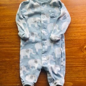 5/$15🔹NEWBORN Elephant boy onesie
